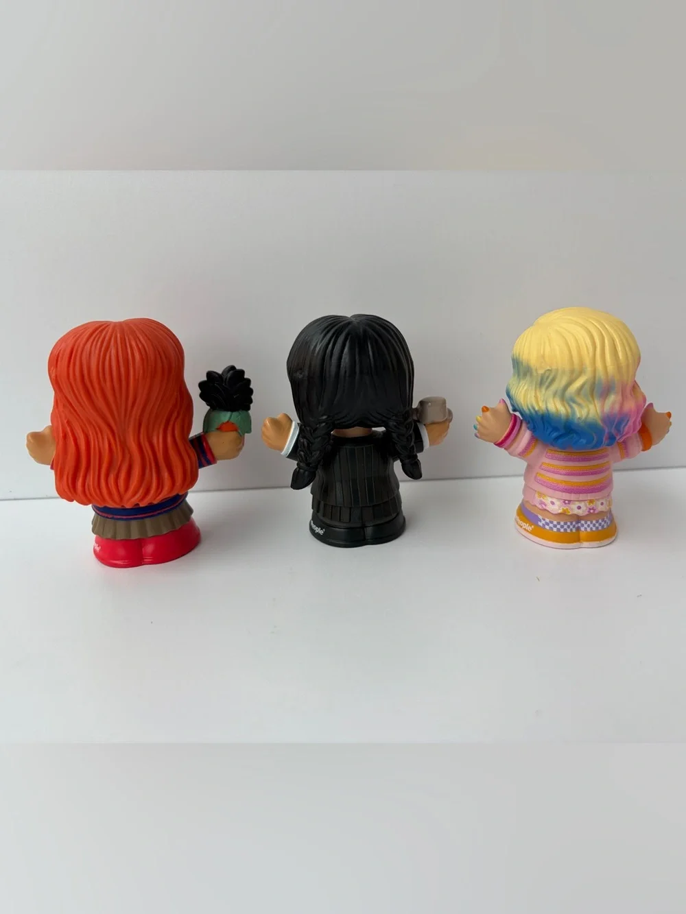 4/$25 - Fisher Price Little People Collector X Wednesday Netflix 3 Figures Loose